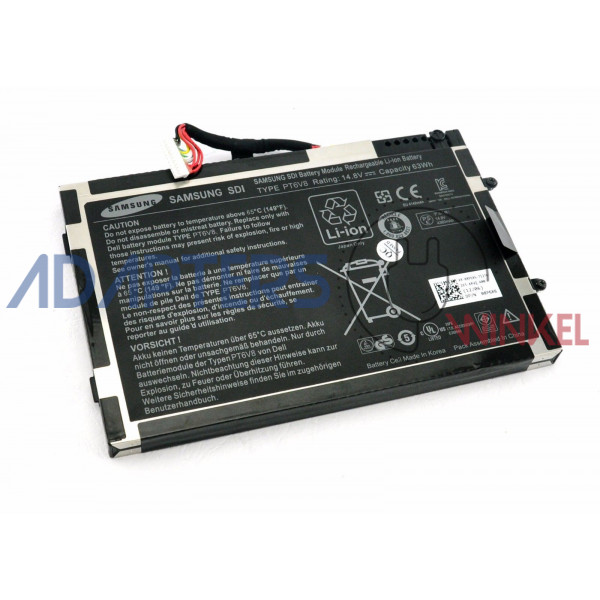 63Wh Dell p18g p18g001 batterij