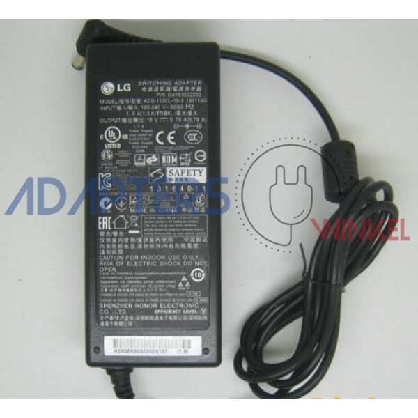 110w LG 27GP950-B.AEK 27GP950-B.AEU Oplader Adapter