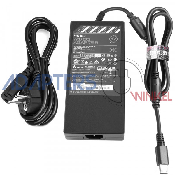 400W Msi Vector A18 HX A9WIG Oplader Adapter Voeding