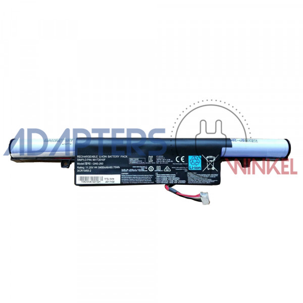 60.75wh Gigabyte P55W V6-CF1 batterij