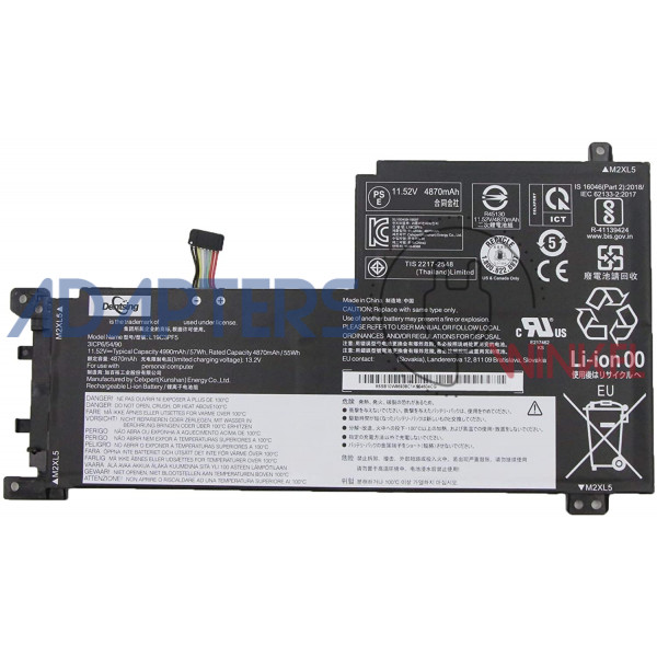Lenovo L19C3PF5 5B10W86947 batterij 57wh