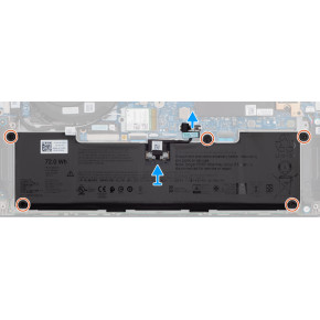 Dell Pro Max 14 batterij 72wh