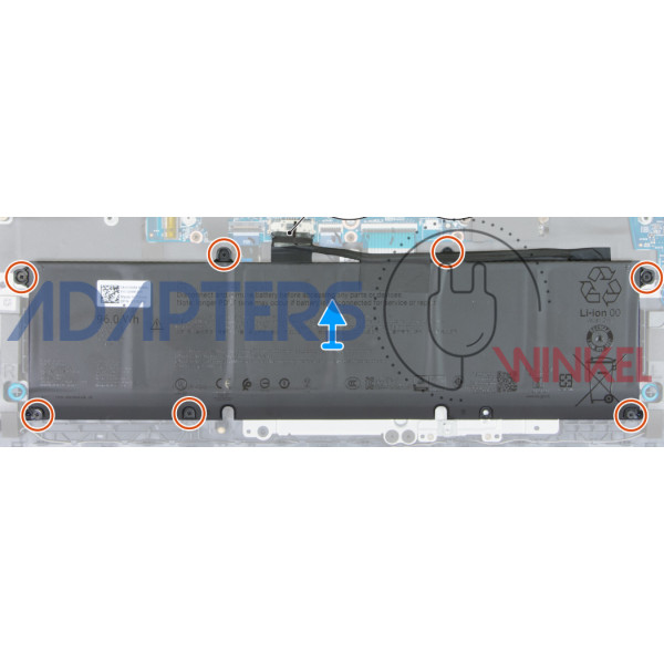 Dell Pro Max 16 batterij 96wh