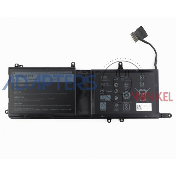 68Wh Dell Alienware 15 R4 batterij