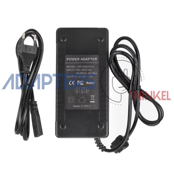 53,5v Niu KQi 100F Oplader Adapter