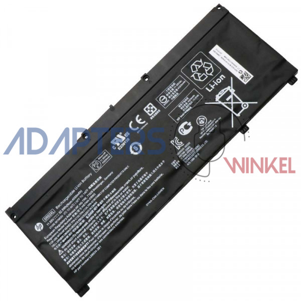 52.5Wh Omen by hp 15-dc1073no 15-dc1079wm batterij