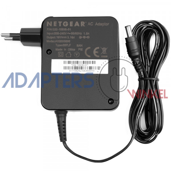 ]Netgear R8900 R8900-100NAS Oplader Adapter 19V 3,16A