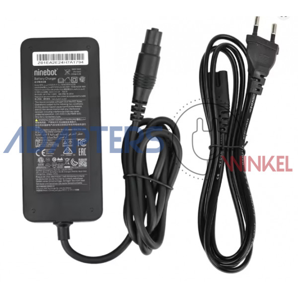 53,6V Segway Ninebot F3 E Oplader Adapter
