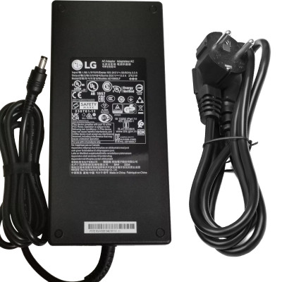 Zwart 270W LG UltraGear 39gx950b 39gx950b-b gaming monitor Oplader Adapter
