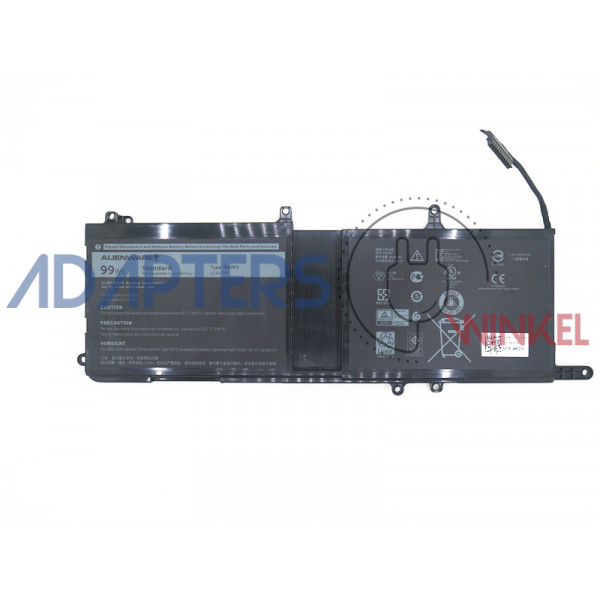 99Wh Dell P69F P69F002 batterij