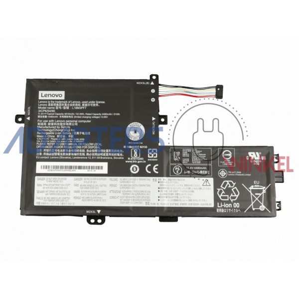52.5wh Lenovo L18C3PF6 5B10T09092 batterij