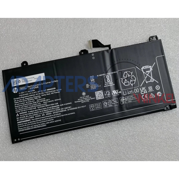 58.84Wh HP Chromebook 14b-na0801no batterij