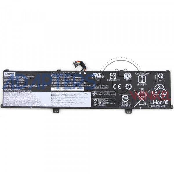 80wh Lenovo ThinkPad X1 Extreme 20TK 20TL batterij