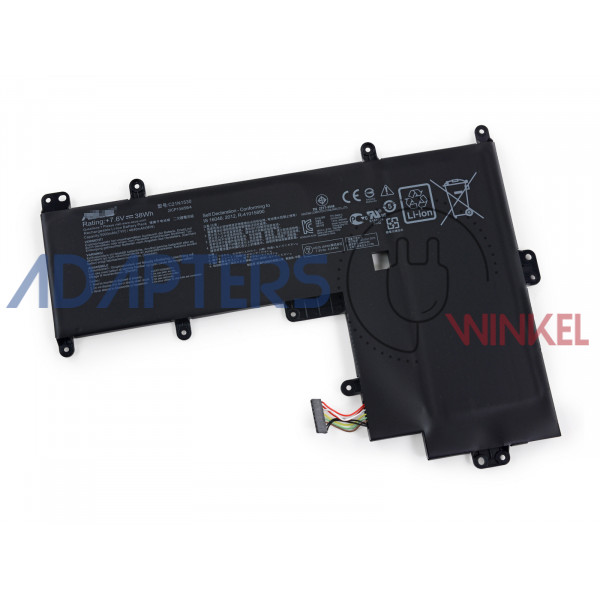38wh Asus 0B200-01990000 batterij