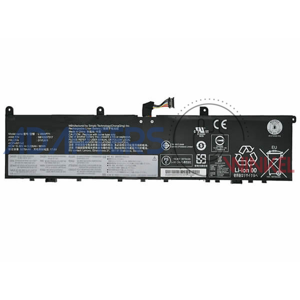 80Wh Lenovo ThinkPad P1 20QT batterij