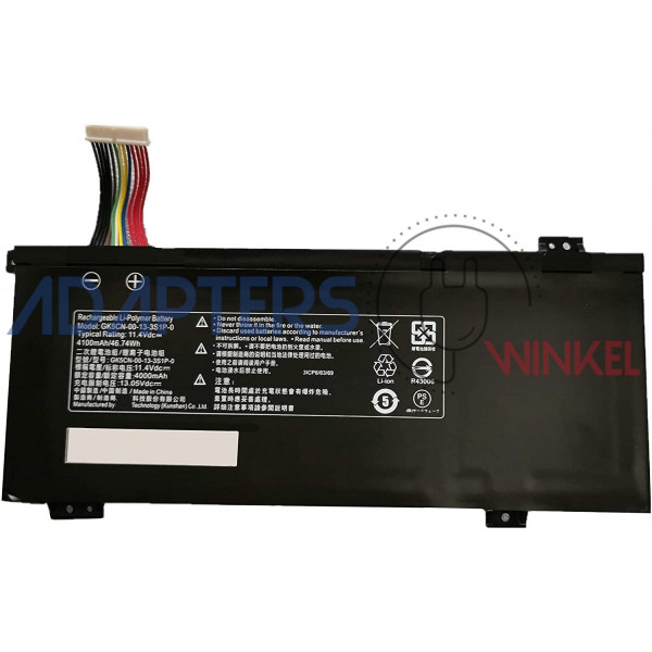 46.74WhEluktronics RP-15 batterij