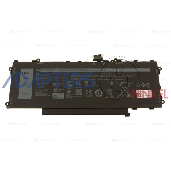 Dell P166G P166G001 batterij 60wh