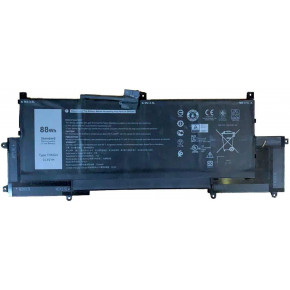 Dell TVKGH 089GNG 89GNG batterij 88wh